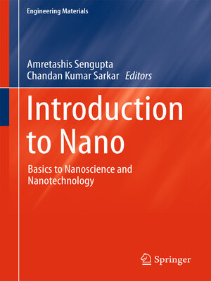 cover image of Introduction to Nano